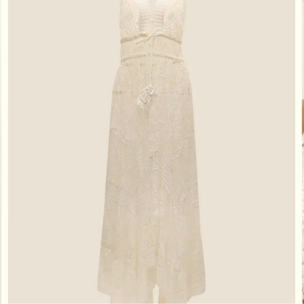 NWT Ramy Brook Austyn Crochet Lace Maxi Dress - Picture 3 of 8